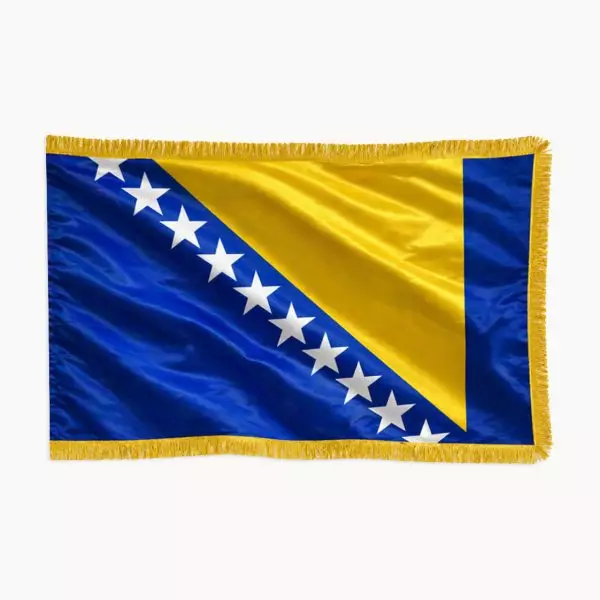 150 x 240 cm - Državna zastava BiH sa resama