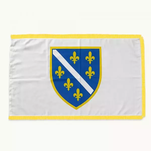 150 x 90 cm – Zastava RBiH “Ljiljani sa žutim resama”